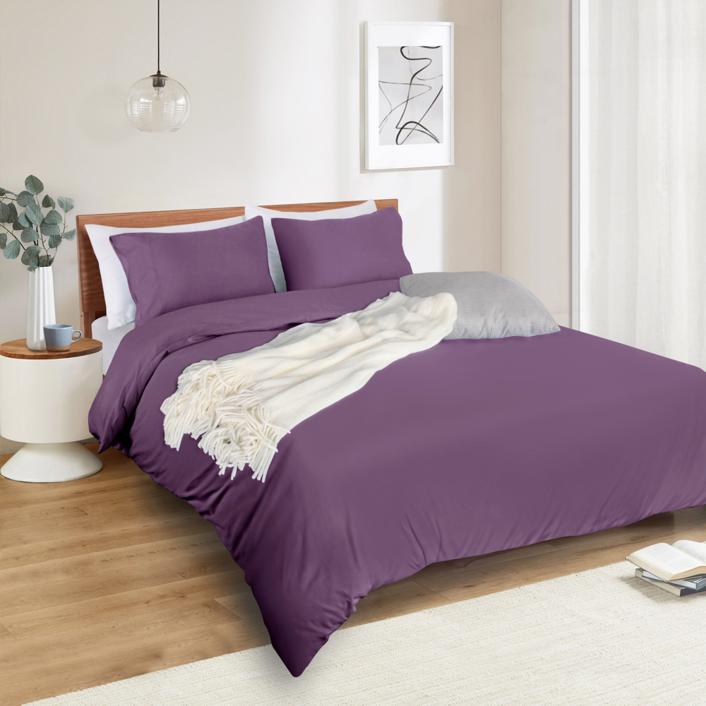 White Duvet Cover Queen Size – Queen Duvet Cover Set - Soft and Breathable Comforter Cover with Zipper Closure, 3Pieces, 1 Duvet Cover (90x90) and 2 Pillow Cases(20x26)