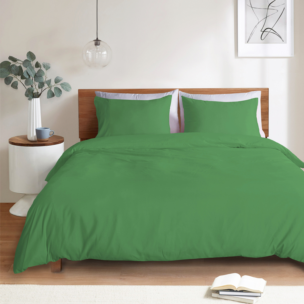 White Duvet Cover Queen Size – Queen Duvet Cover Set - Soft and Breathable Comforter Cover with Zipper Closure, 3Pieces, 1 Duvet Cover (90x90) and 2 Pillow Cases(20x26)
