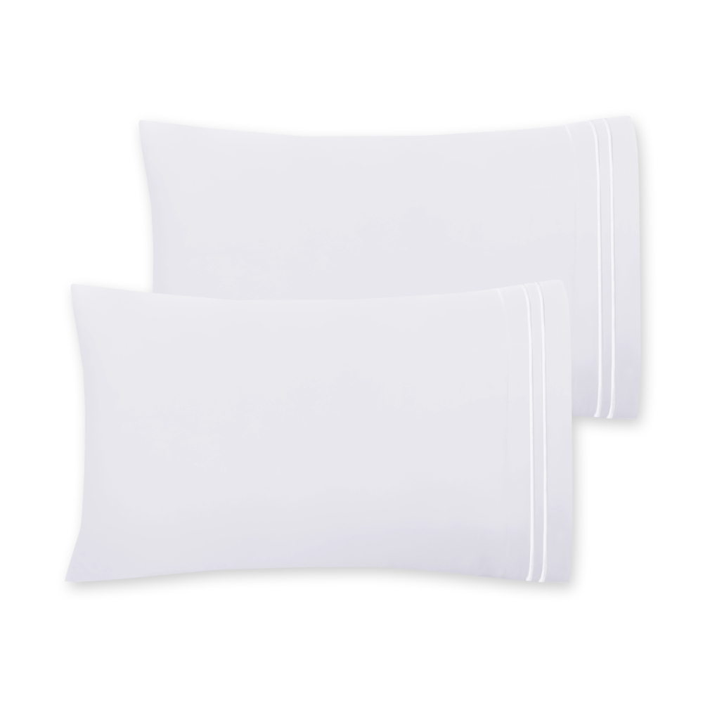 Hotel Luxury Queen Pillowcases – Microfiber 20x30 inches Pillow Cases Set of 2 – Soft, Cozy and Breathable Pillow Covers with Envelope Closure(2Piece, Queen/Standard, Dusty Pink)