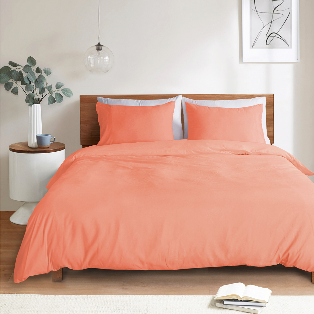 White Duvet Cover Queen Size – Queen Duvet Cover Set - Soft and Breathable Comforter Cover with Zipper Closure, 3Pieces, 1 Duvet Cover (90x90) and 2 Pillow Cases(20x26)