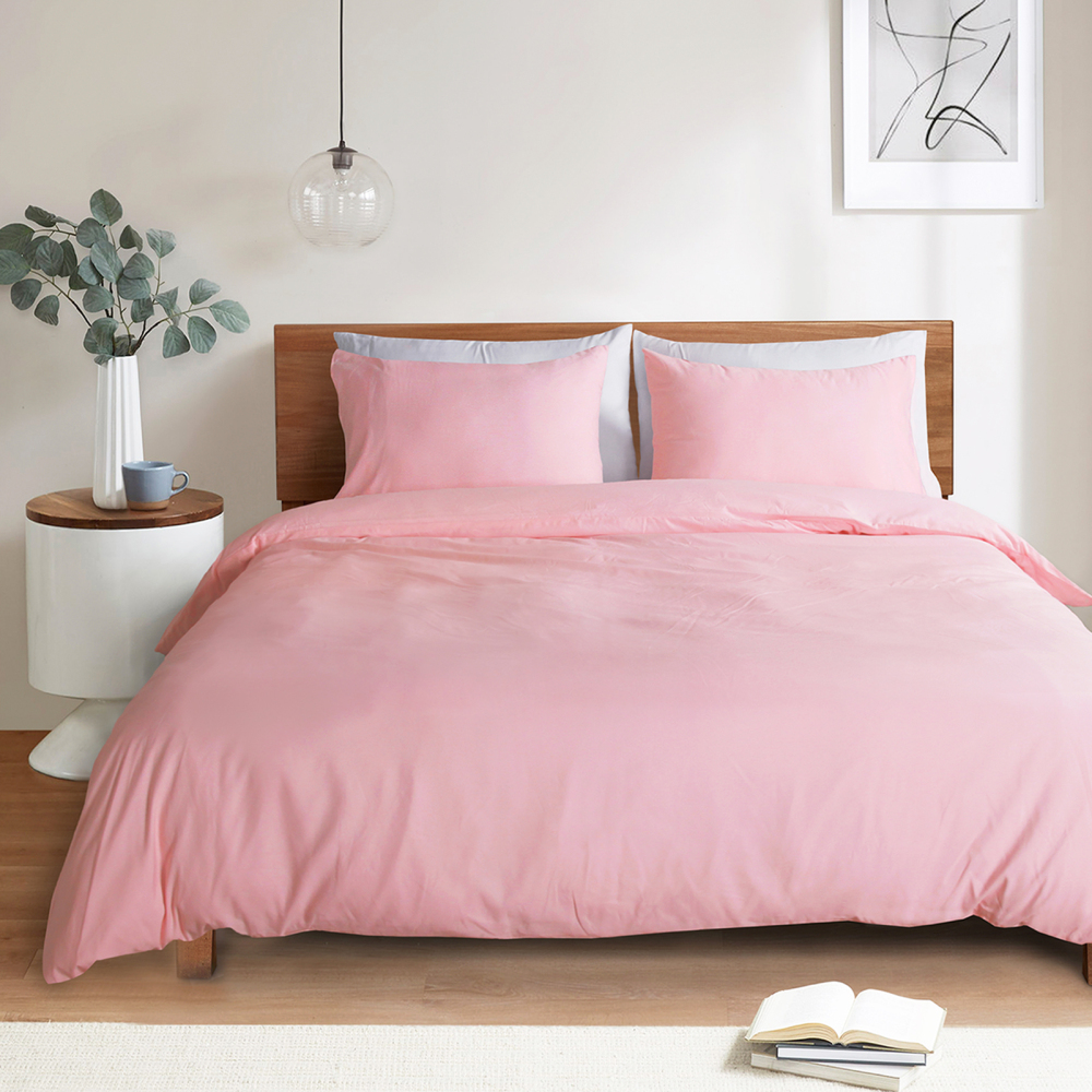 White Duvet Cover Queen Size – Queen Duvet Cover Set - Soft and Breathable Comforter Cover with Zipper Closure, 3Pieces, 1 Duvet Cover (90x90) and 2 Pillow Cases(20x26)
