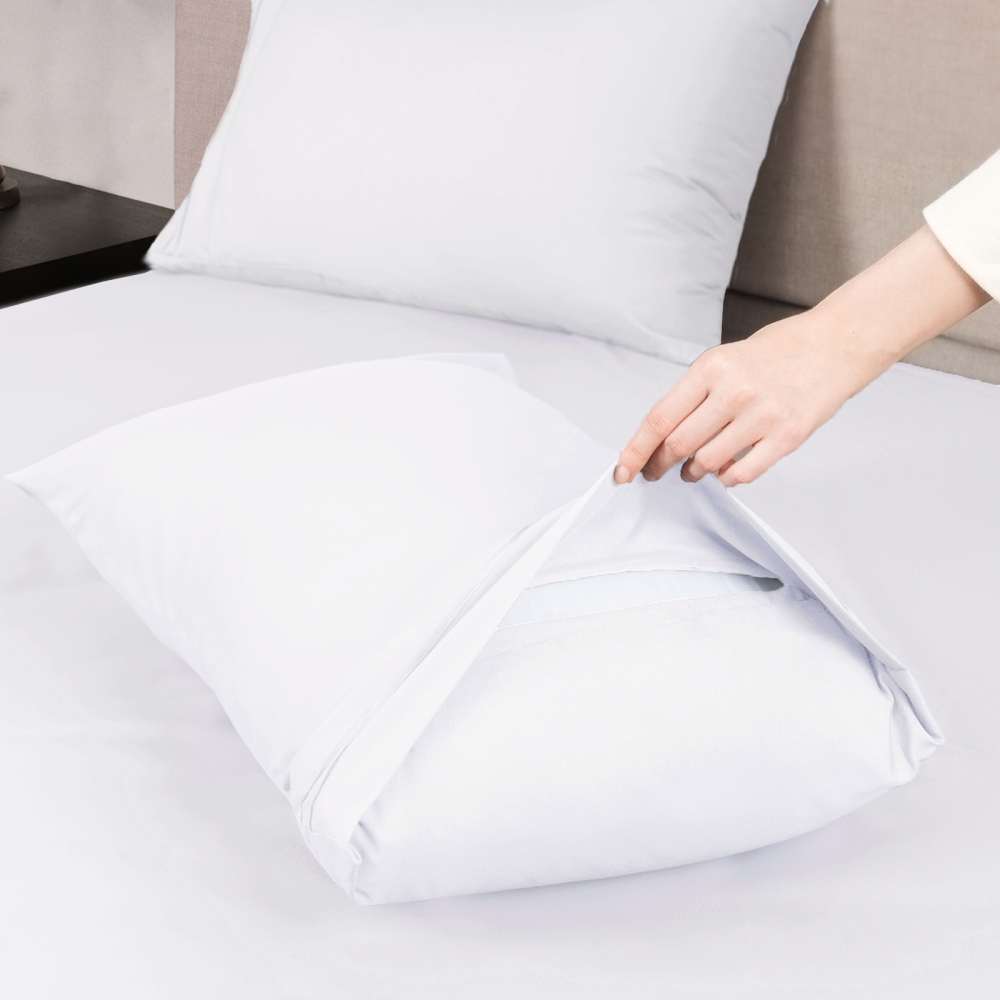 Hotel Luxury Queen Pillowcases – Microfiber 20x30 inches Pillow Cases Set of 2 – Soft, Cozy and Breathable Pillow Covers with Envelope Closure(2Piece, Queen/Standard, Dusty Pink)