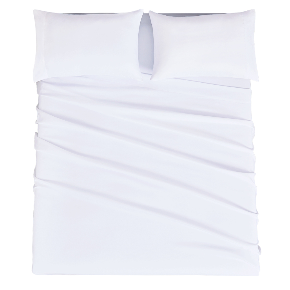 Queen Size Sheet Set - Hotel Luxury 1800 Bedding Sheets & Pillowcases - Deep Pocket Fitted Sheet, Soft, Breathable, Wrinkle & Fade Resistant - 4 Piece (Queen, Blush Pink)
