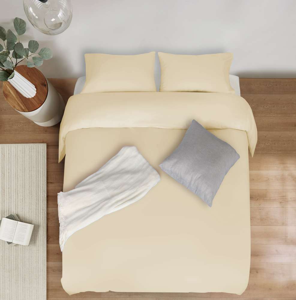White Duvet Cover Queen Size – Queen Duvet Cover Set - Soft and Breathable Comforter Cover with Zipper Closure, 3Pieces, 1 Duvet Cover (90x90) and 2 Pillow Cases(20x26)