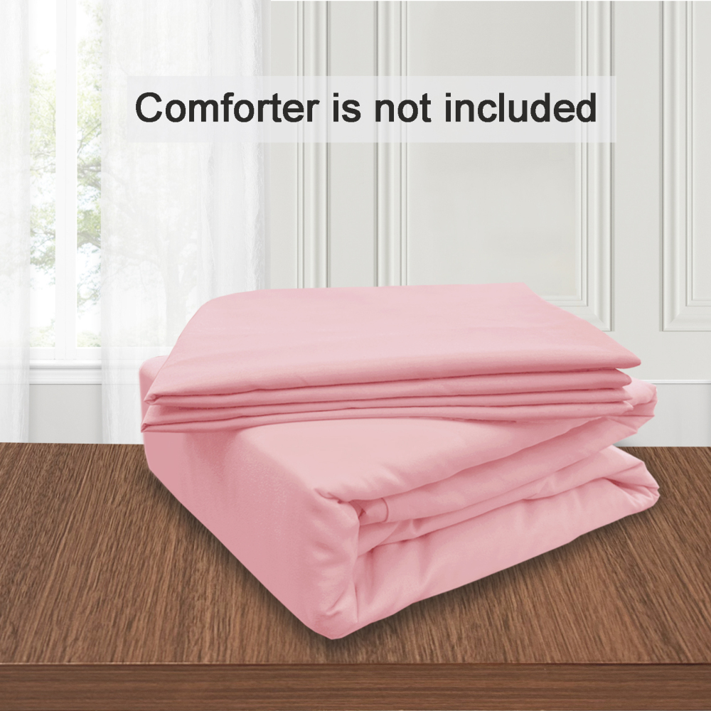 White Duvet Cover Queen Size – Queen Duvet Cover Set - Soft and Breathable Comforter Cover with Zipper Closure, 3Pieces, 1 Duvet Cover (90x90) and 2 Pillow Cases(20x26)