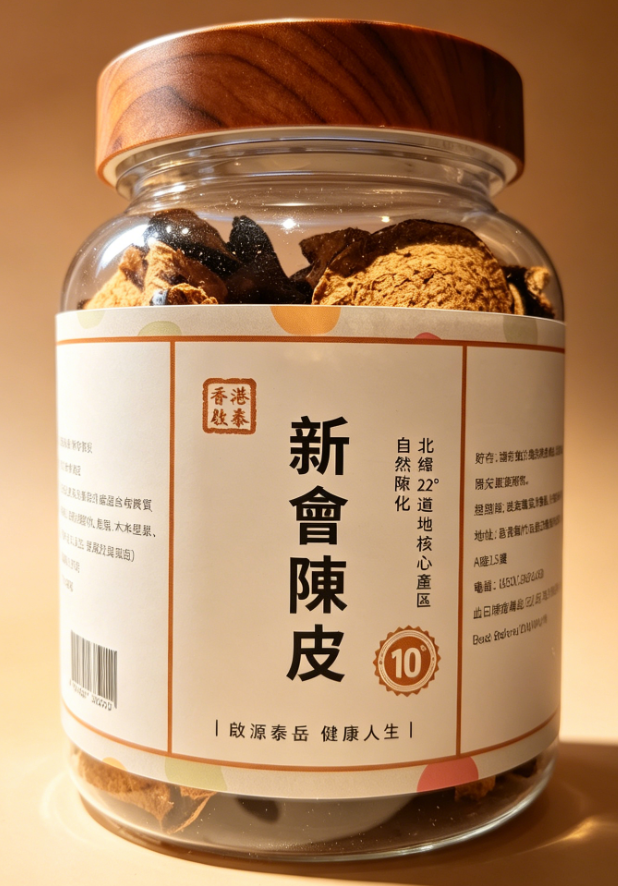 【新會陳皮】香港啟泰 10 年地道 100g 罐装 正宗广东新会老陈皮泡茶煲汤