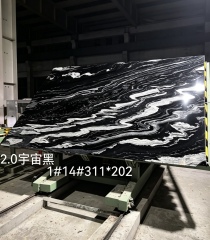 Cosmic Black Stone Honeycomb Panels,Luxury Stone Composite Panels Manufacturer | Lightweight Aluminum Marble & Onyx Honeycomb Panels,Cosmic Black Stone Honeycomb Panels