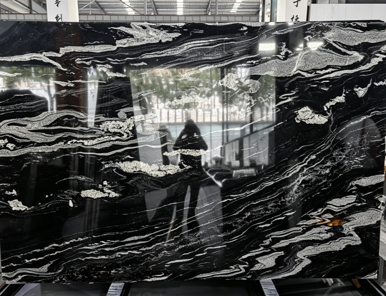 Cosmic Black Stone Honeycomb Panels,Luxury Stone Composite Panels Manufacturer | Lightweight Aluminum Marble & Onyx Honeycomb Panels,Cosmic Black Stone Honeycomb Panels