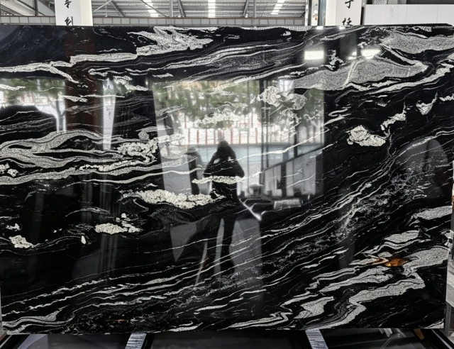 Cosmic Black Stone Honeycomb Panels,Luxury Stone Composite Panels Manufacturer | Lightweight Aluminum Marble & Onyx Honeycomb Panels,Cosmic Black Stone Honeycomb Panels