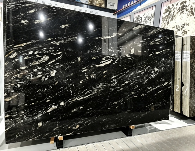 Cosmic Black Stone Honeycomb Panels,Luxury Stone Composite Panels Manufacturer | Lightweight Aluminum Marble & Onyx Honeycomb Panels,Cosmic Black Stone Honeycomb Panels