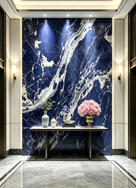 Jingtai Blue Marble Honeycomb Panels,Luxury Stone Composite Panels Manufacturer | Lightweight Aluminum Marble & Onyx Honeycomb Panels,Jingtai Blue Marble Honeycomb Panels
