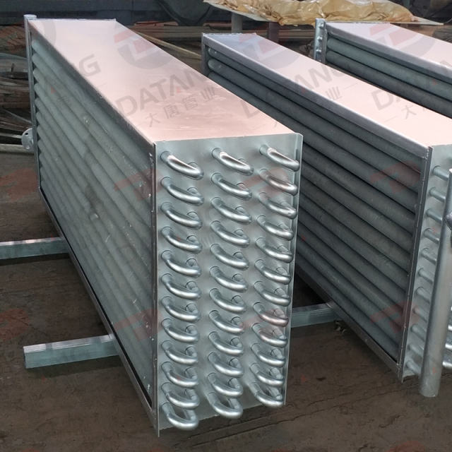 High Frequency Welded Finned Tube Radiator for Industrial Heating Systems