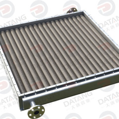 steel tube aluminum fin heat exchanger