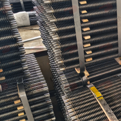 Laser welded finned tube