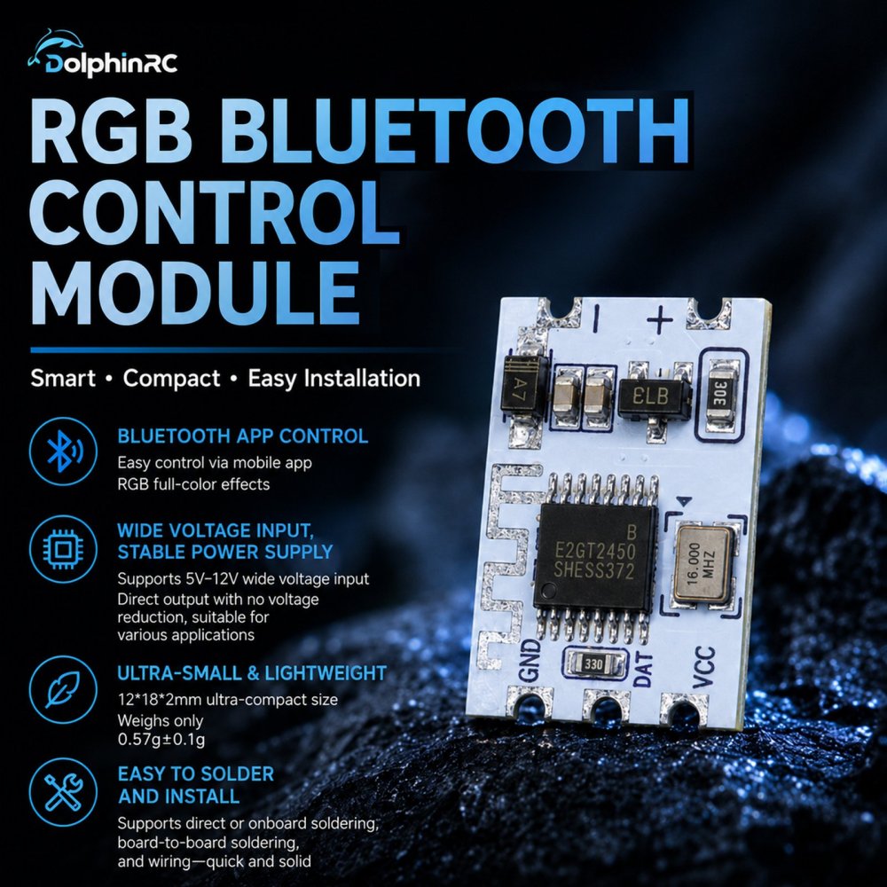 DolphinRC RGB Bluetooth Control Module