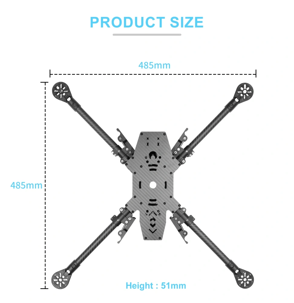 DolphinRC 13 inch FPV frame kit