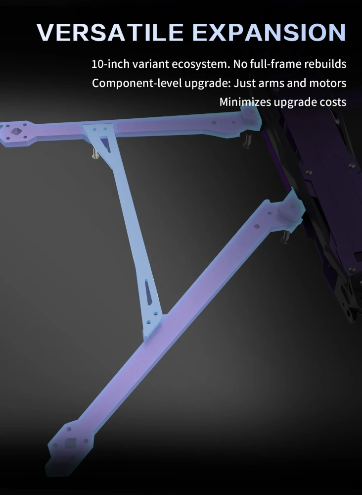 DolphinRC Lark X7 inch FPV Frame Kit