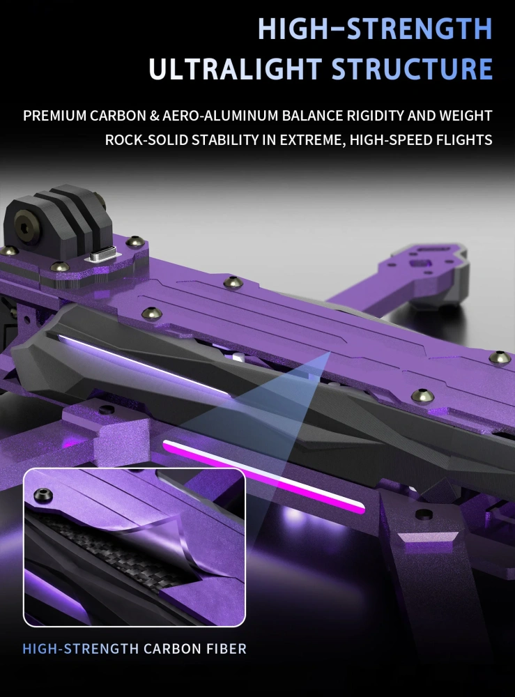 DolphinRC Lark X7 inch FPV Frame Kit
