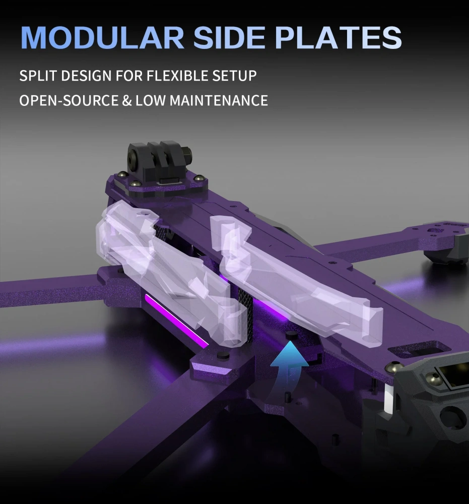 DolphinRC Lark X7 inch FPV Frame Kit