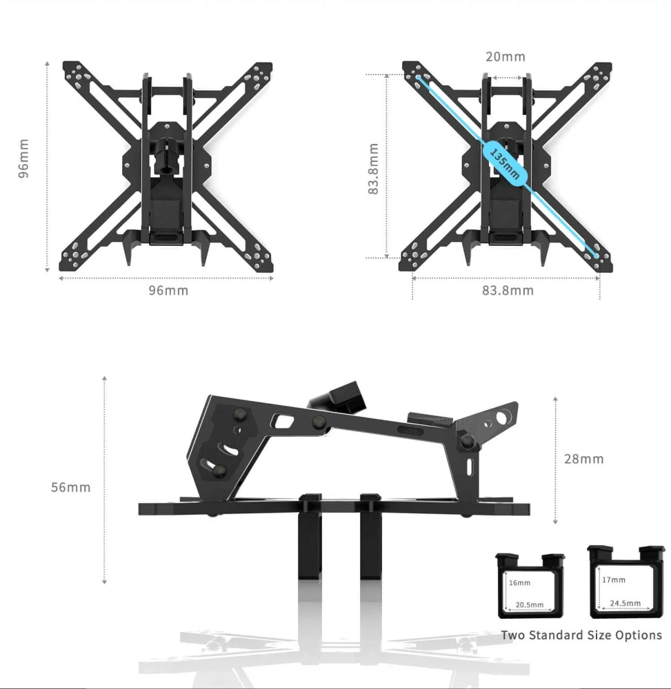 DolphinRC PRISMFLY X2 Frame Kit