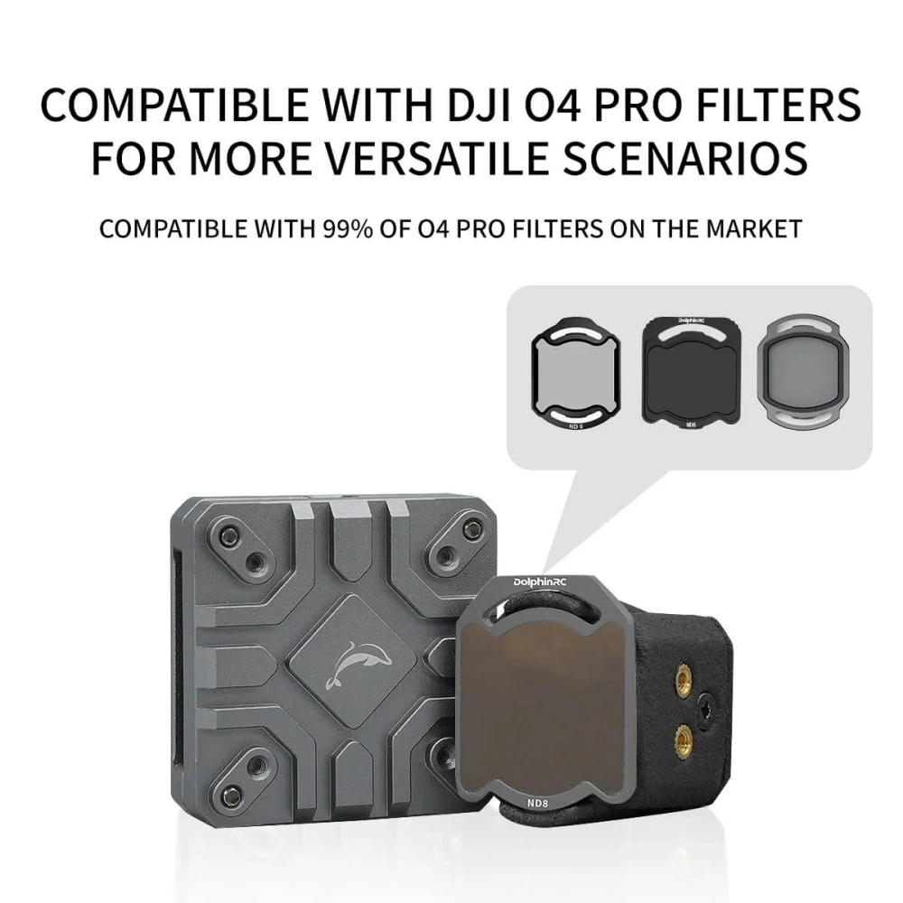 DolphinRC Heatsink for DJI O4 Unit