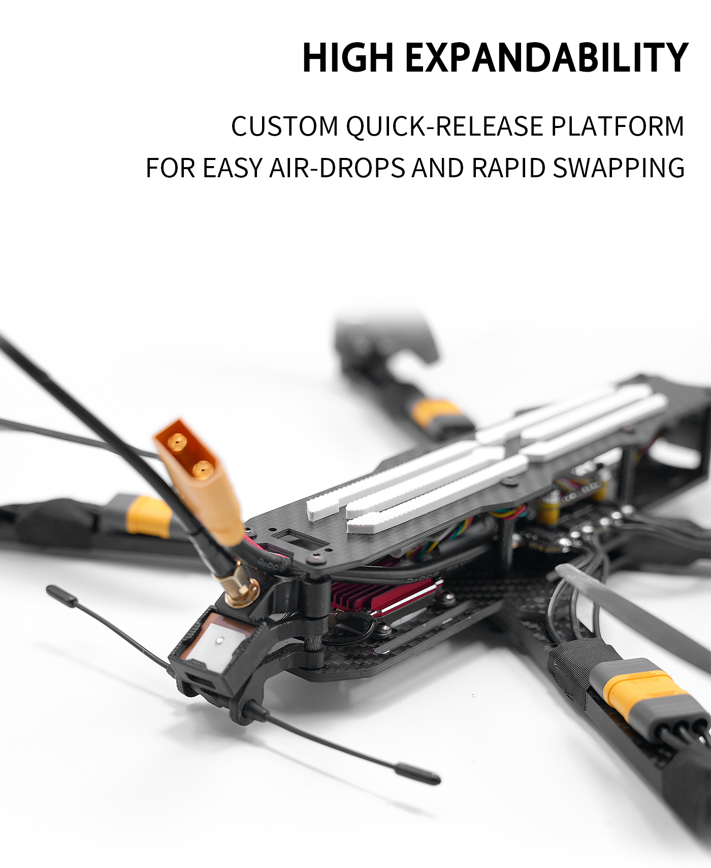 DolphinRC JW10 Inch Long Range Quadcopter Frame Kit