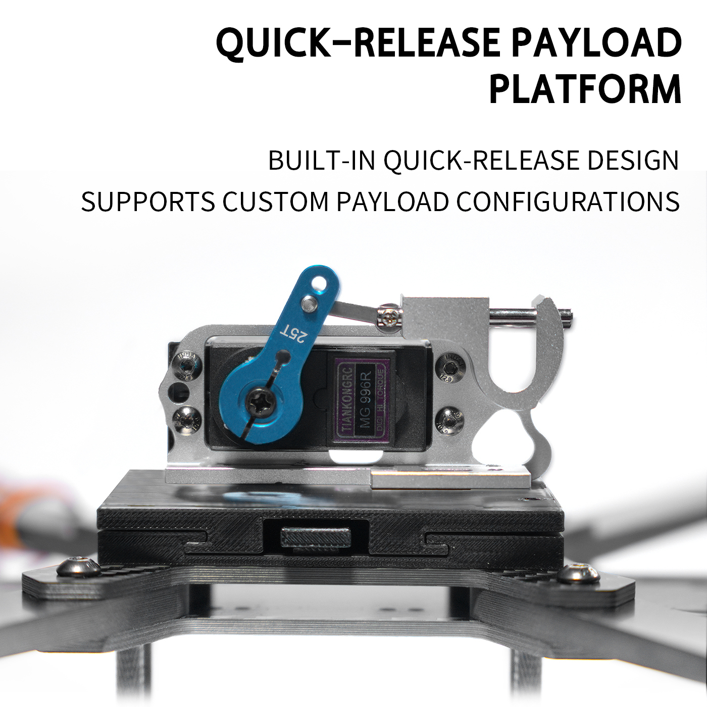 DolphinRC JW10 Inch Long Range Quadcopter Frame Kit