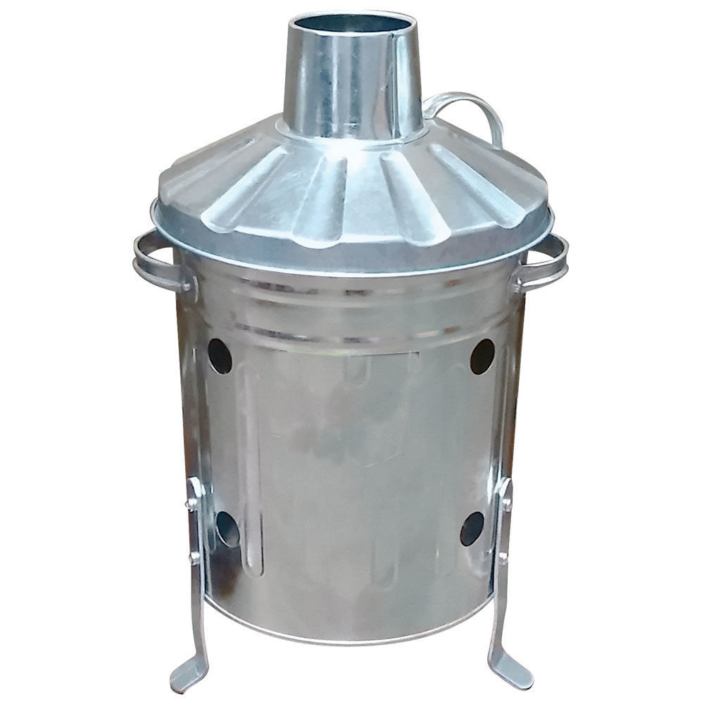 14L Galvanized steel garden waste incinerator/ household waste incinerator