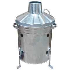 14L Galvanized steel garden waste incinerator/ household waste incinerator
