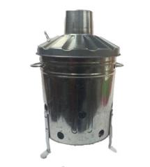 14L Galvanized steel garden waste incinerator/ household waste incinerator