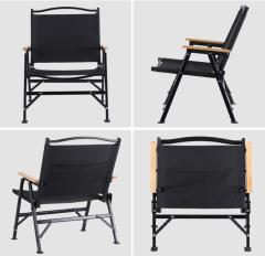 Outdoor Foldable Detachable Camping Aluminum Frame kermit Chair