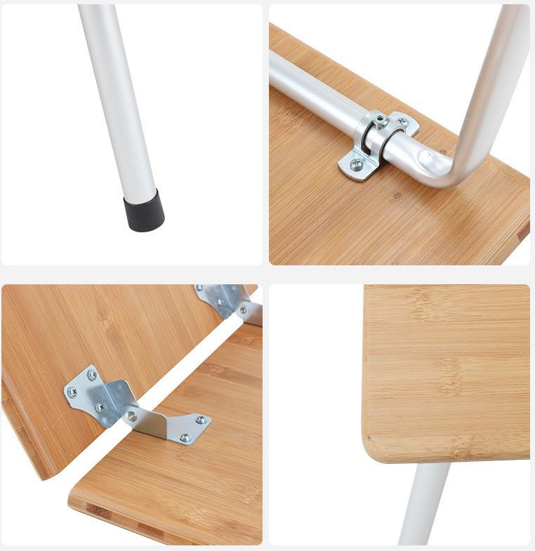 Bamboo Desktop Table Outdoor folding Picnic Camp Small Table