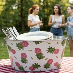 Galvanized Steel Ice Bucket