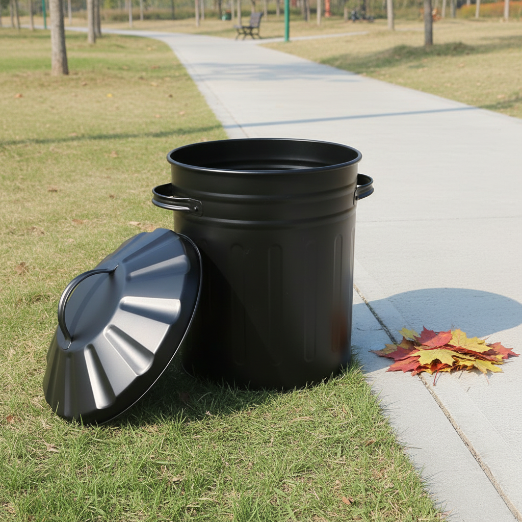 Garden color bin-Black