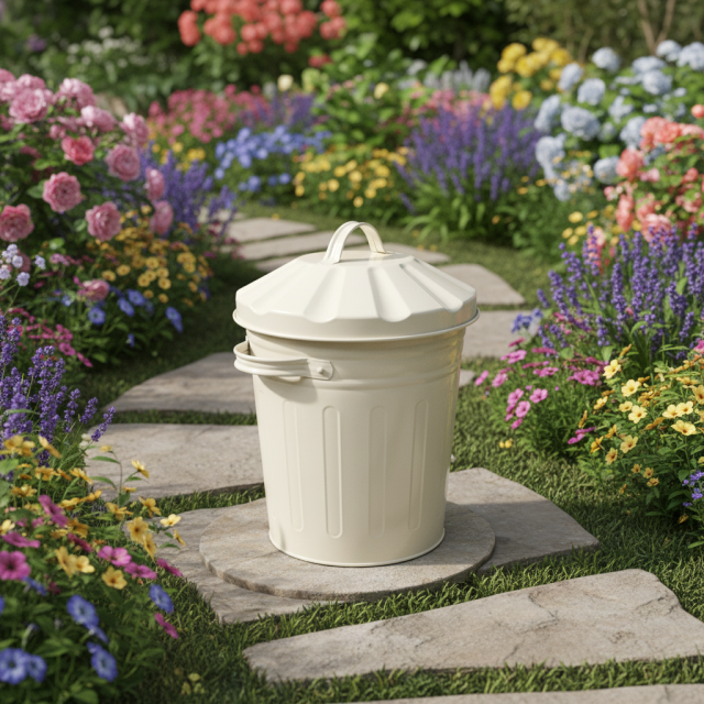 Garden color bin-Cream