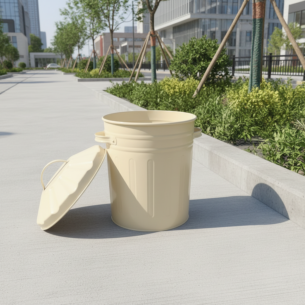 Garden color bin-Cream