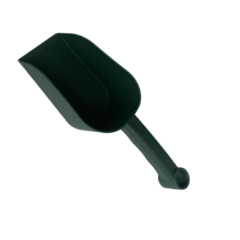 Plastic garden shovel