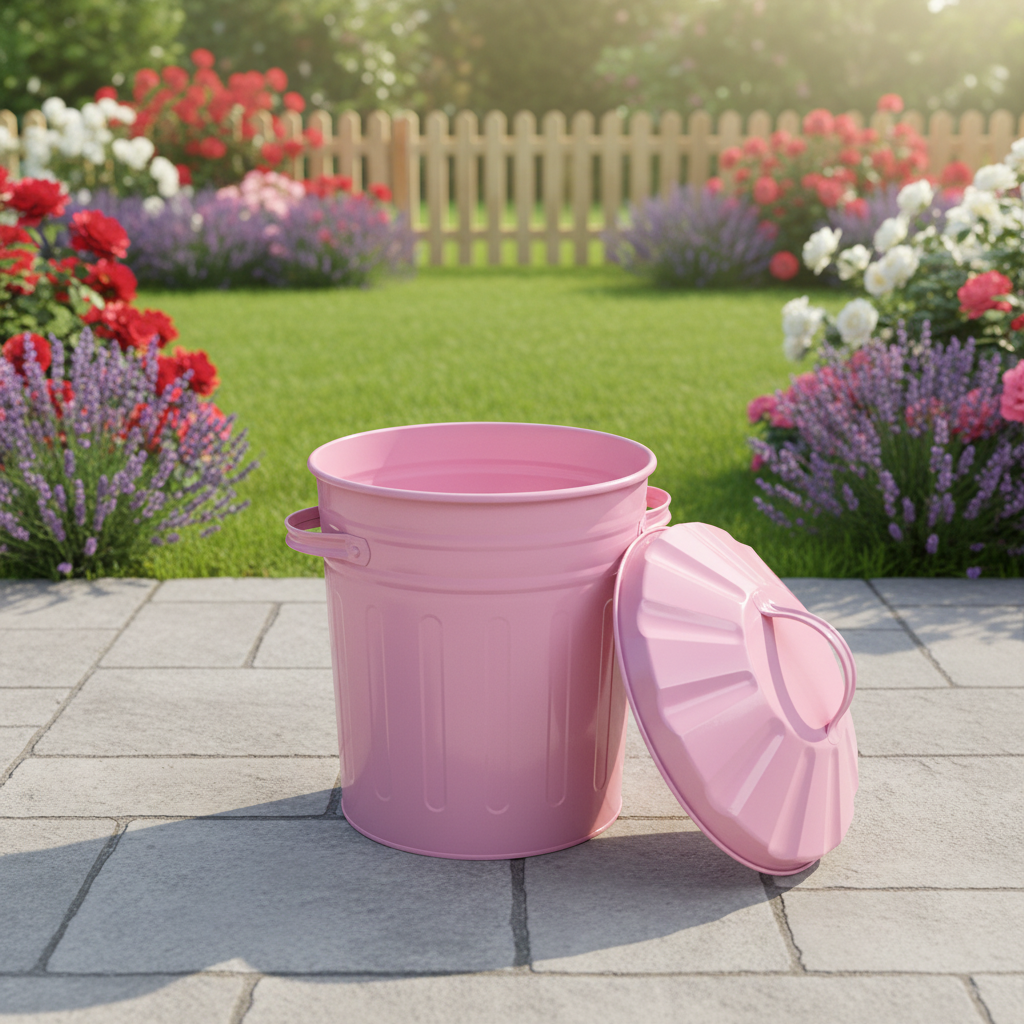 Garden color bin-Pink