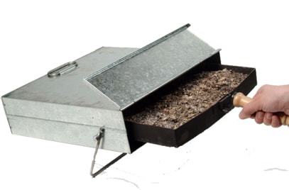 Galvanized Ash box