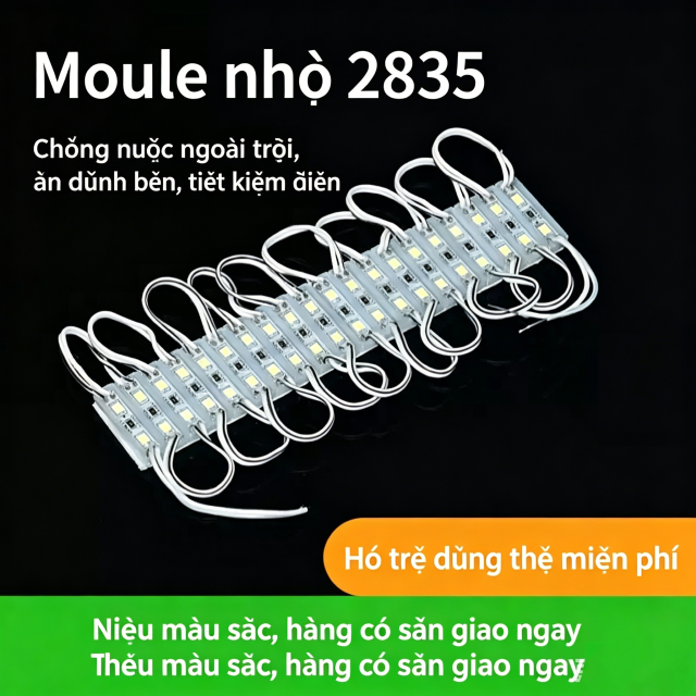 Module LED 12V 2835/5730/5054 chống nước, đèn mini làm chữ resin biển hiệu,MY SHOP,Module LED 12V 2835/5730/5054 chống nước, đèn mini làm chữ resin biển hiệu