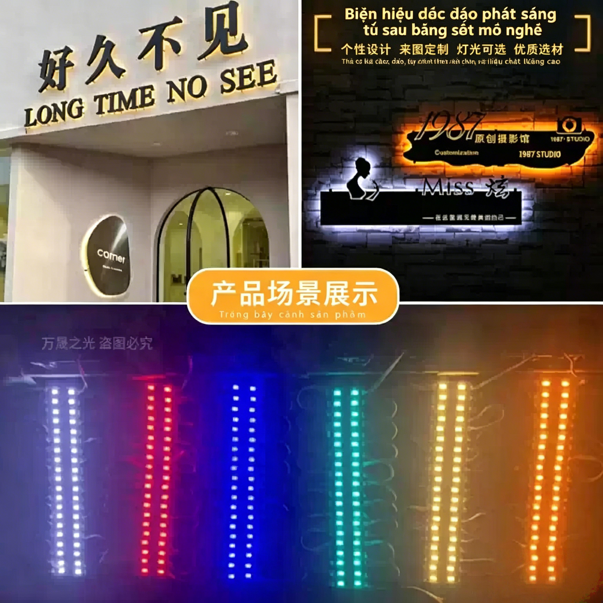 Module LED 12V 2835/5730/5054 chống nước, đèn mini làm chữ resin biển hiệu,MY SHOP,Module LED 12V 2835/5730/5054 chống nước, đèn mini làm chữ resin biển hiệu