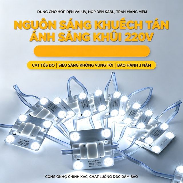 Module LED DC12V chống nước siêu sáng, chip dán SMD làm chữ nổi, hộp đèn & biển hiệu quảng cáo,MY SHOP,Module LED DC12V chống nước siêu sáng, chip dán SMD làm chữ nổi, hộp đèn & biển hiệu quảng cáo