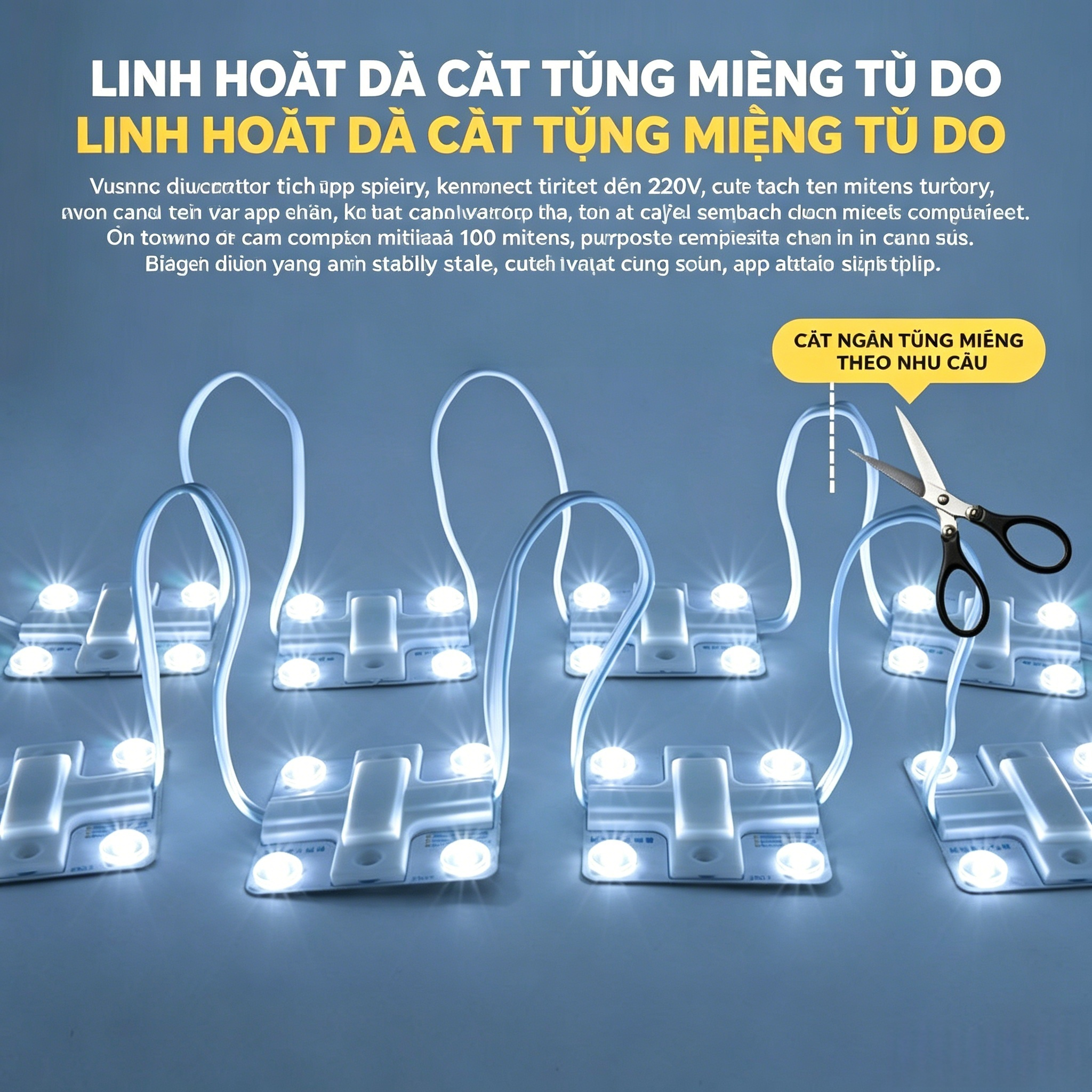 Module LED DC12V chống nước siêu sáng, chip dán SMD làm chữ nổi, hộp đèn & biển hiệu quảng cáo,MY SHOP,Module LED DC12V chống nước siêu sáng, chip dán SMD làm chữ nổi, hộp đèn & biển hiệu quảng cáo