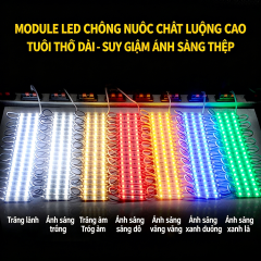 Module LED DC12V siêu sáng chống nước, chip dán làm chữ nổi, hộp đèn & bảng hiệu quảng cáo ngoài trời,MY SHOP,Module LED DC12V siêu sáng chống nước, chip dán làm chữ nổi, hộp đèn & bảng hiệu quảng cáo ngoài trời