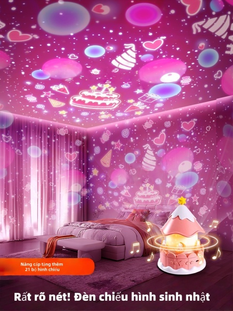 Đèn chiếu bầu trời sao ngựa quay hộp nhạc cầu thủy tinh, món quà sinh nhật dành cho bé gái,MY SHOP,Đèn chiếu bầu trời sao ngựa quay hộp nhạc cầu thủy tinh, món quà sinh nhật dành cho bé gái