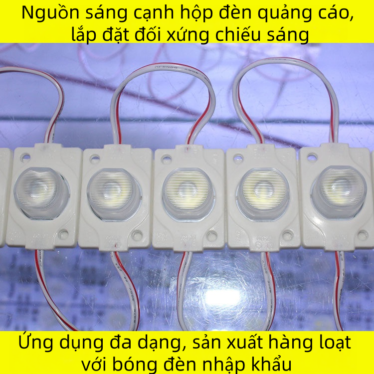 Mô-đun đèn nhựa thấu kính chống nước LED3030 nguồn sáng cạnh hộp đèn công suất lớn 12V, mỗi bóng đèn khuếch tán ánh sáng lắp đặt đối xứng chiếu sáng,MY SHOP,Mô-đun đèn nhựa thấu kính chống nước LED3030 nguồn sáng cạnh hộp đèn công suất lớn 12V, mỗi bóng đèn khuếch tán ánh sáng lắp đặt đối xứng chiếu sáng