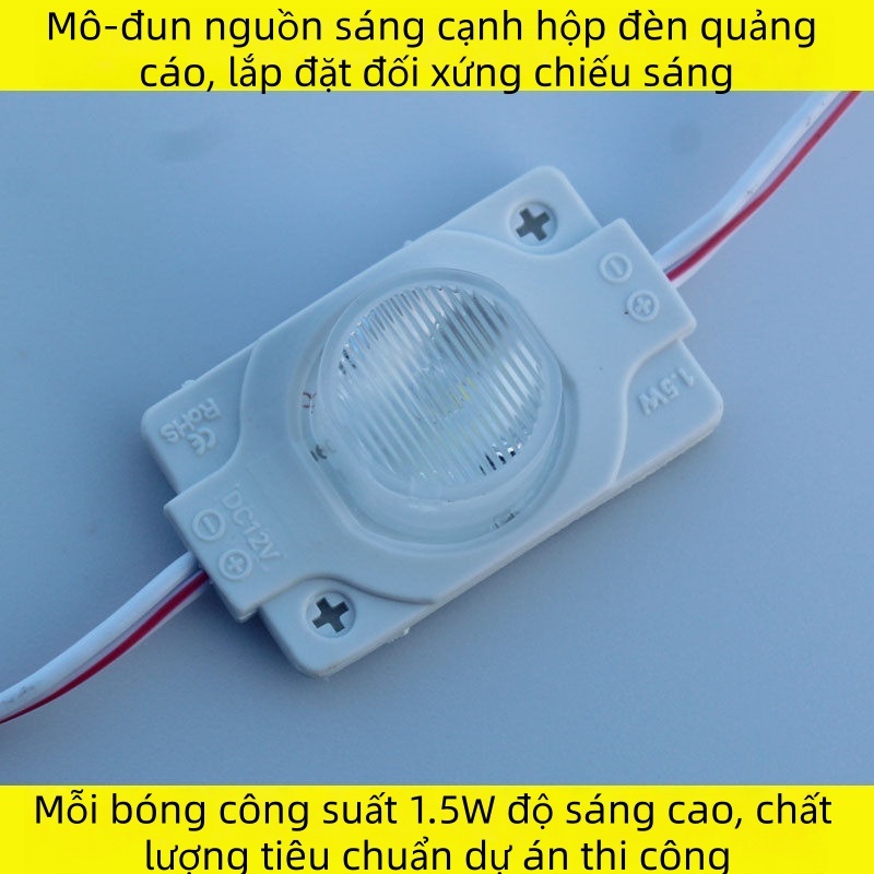 Mô-đun đèn nhựa thấu kính chống nước LED3030 nguồn sáng cạnh hộp đèn công suất lớn 12V, mỗi bóng đèn khuếch tán ánh sáng lắp đặt đối xứng chiếu sáng,MY SHOP,Mô-đun đèn nhựa thấu kính chống nước LED3030 nguồn sáng cạnh hộp đèn công suất lớn 12V, mỗi bóng đèn khuếch tán ánh sáng lắp đặt đối xứng chiếu sáng