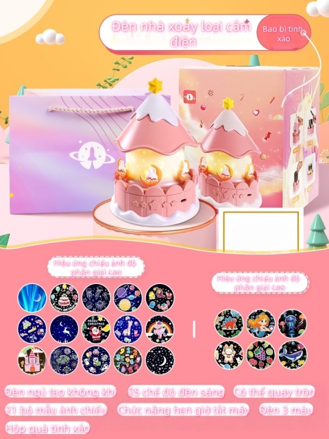 Ngựa quay-⭐Chế độ cắm điện Mini chương