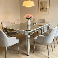 Factory Price Luxury Hotel Use Wedding Mirror Table for Event Decoration,MY SHOP,Factory Price Luxury Hotel Use Wedding Mirror Table for Event Decoration
