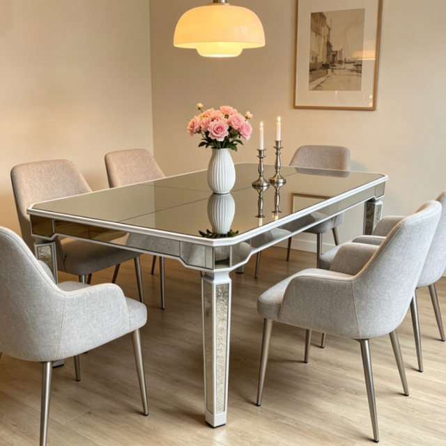 Factory Price Luxury Hotel Use Wedding Mirror Table for Event Decoration,MY SHOP,Factory Price Luxury Hotel Use Wedding Mirror Table for Event Decoration